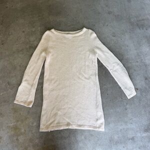 Zara Knit Womens Italian Yarn Knit 3/4 Sleeve Long Sweater Woman’s S